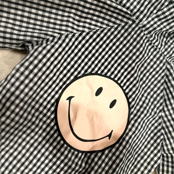 Zara Smiley Happy Collection, Size 9 - 12 Months, Checked Hooded Rain Jacket - Picture 5 of 8